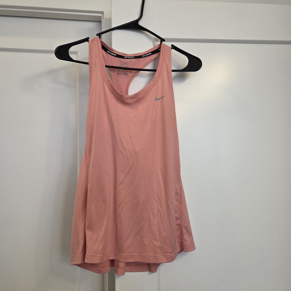 Nike Women's Soft Pink Racerback Tank